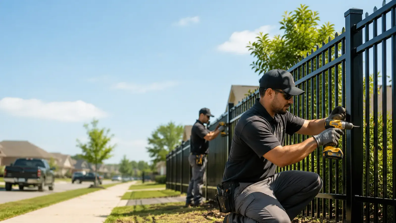 Metal Fence Installation in Saint Paul, NE